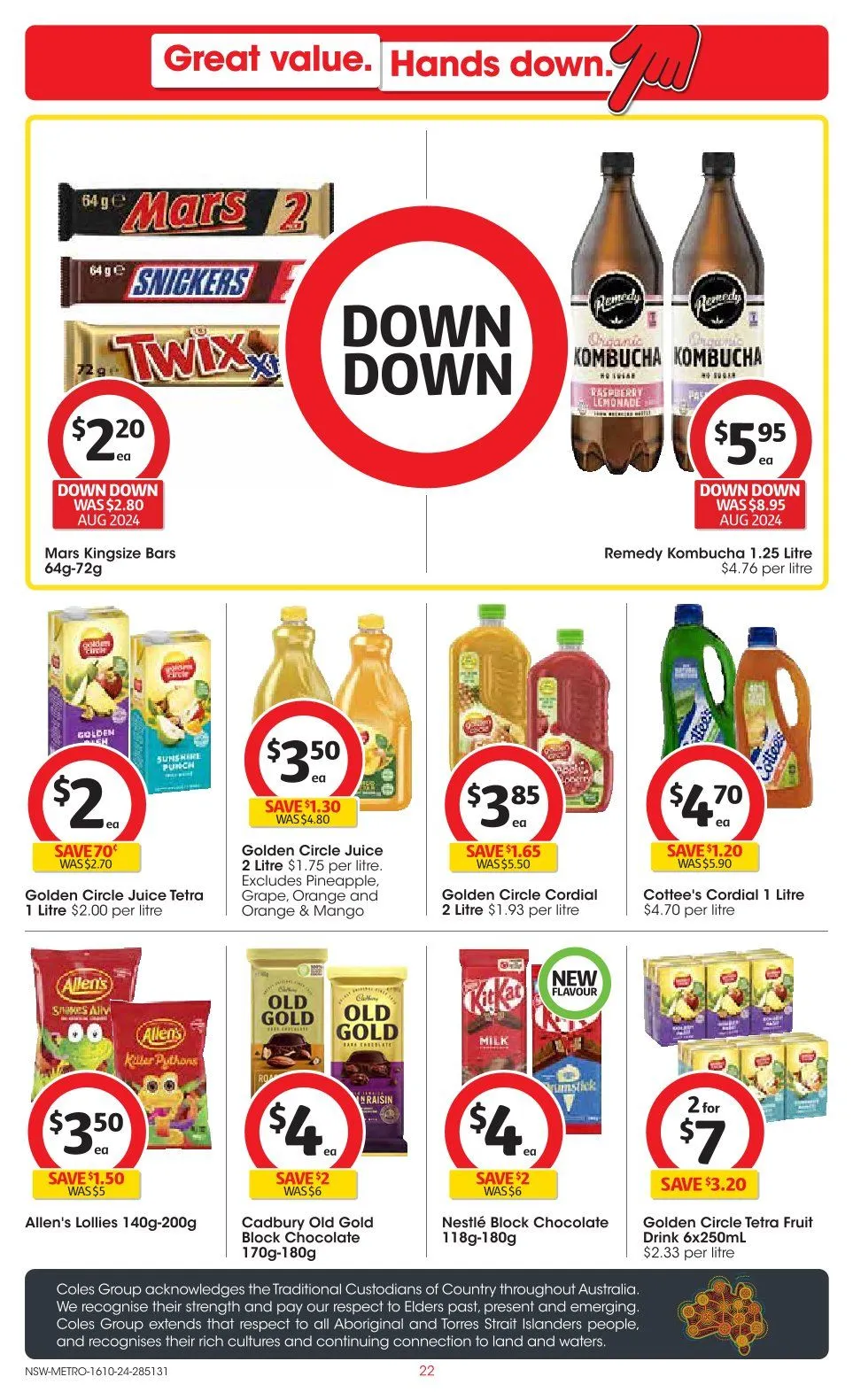 Coles Weekly Ad - Catalogue valid from 16 October to 22 October 2024 - page 22