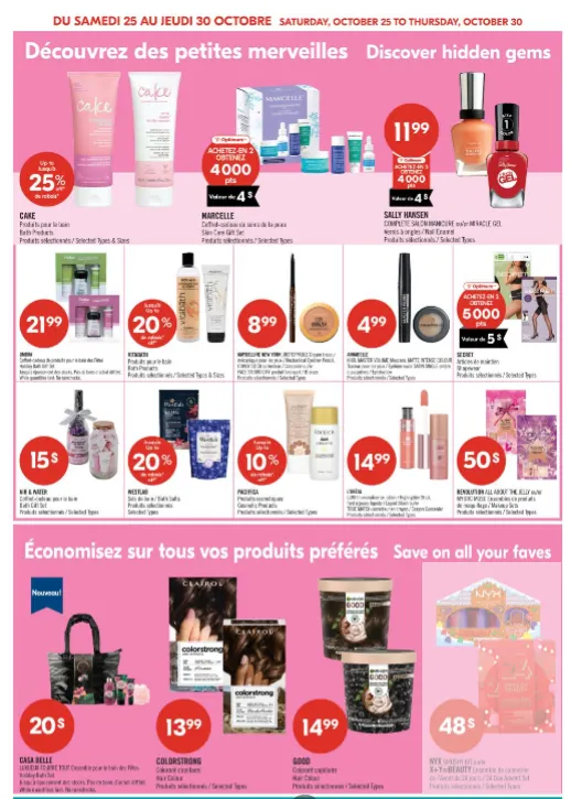 Pharmaprix Sales from October 25 to October 30 2025 - flyer page 22