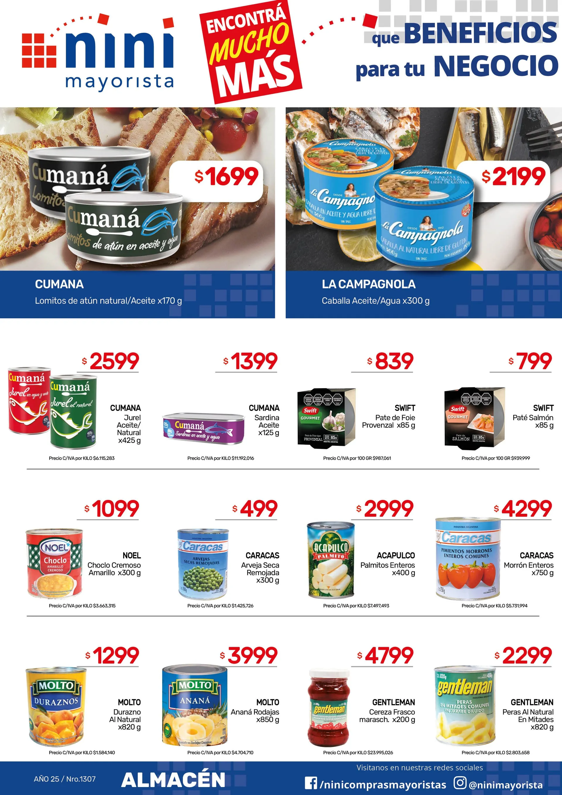 Ofertas de Nini Mayorista Ofertas 12 de mayo al 18 de mayo 2025 - Página 22 del catálogo