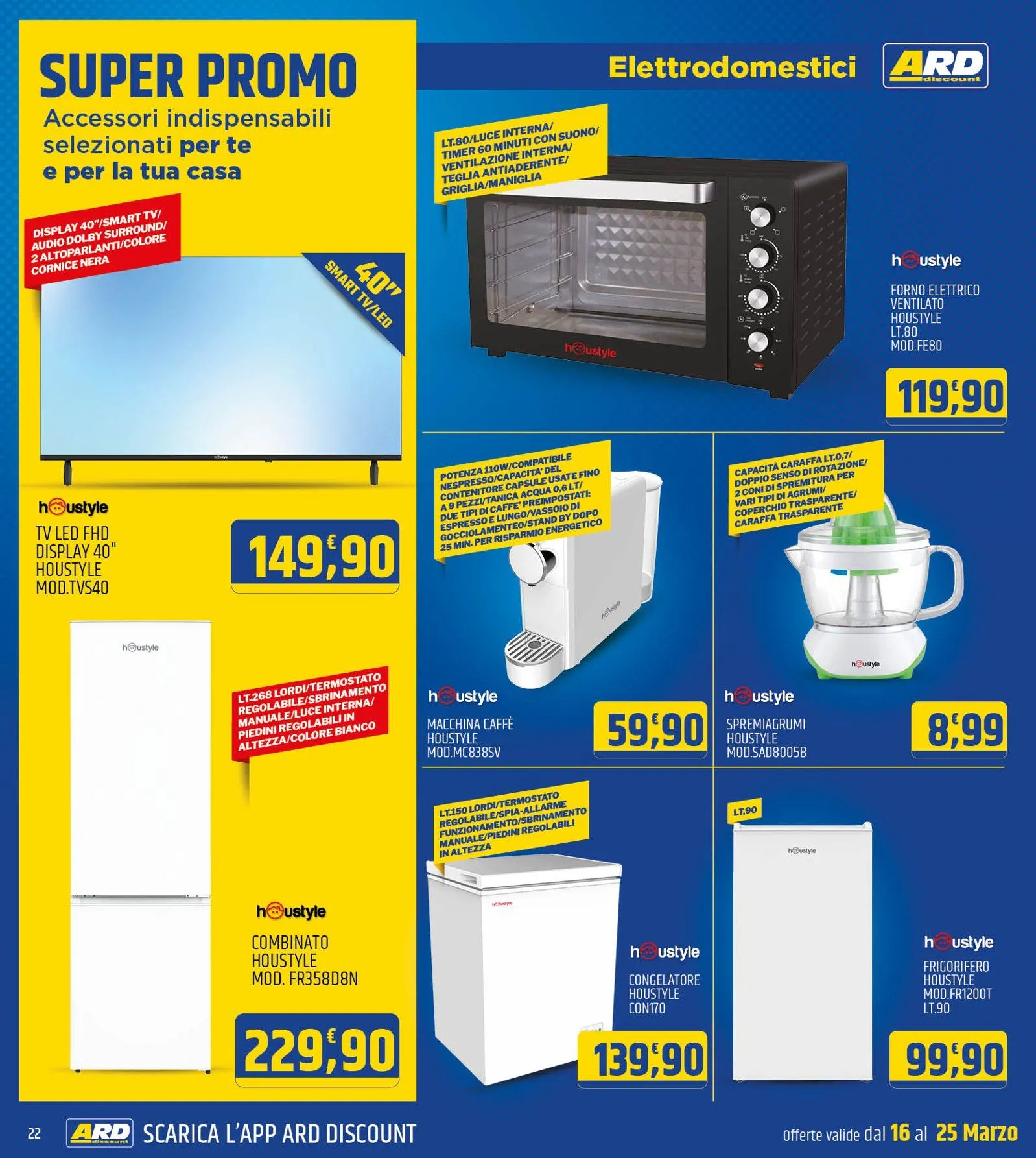 Volantini ARD Discount da 16 marzo a 25 marzo di 2026 - Pagina del volantino 22