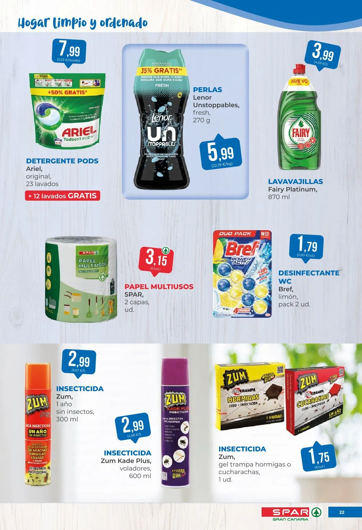 Catálogo de Spar Gran Canarias Ofertas 28 de mayo al 11 de junio 2026 - Página 22