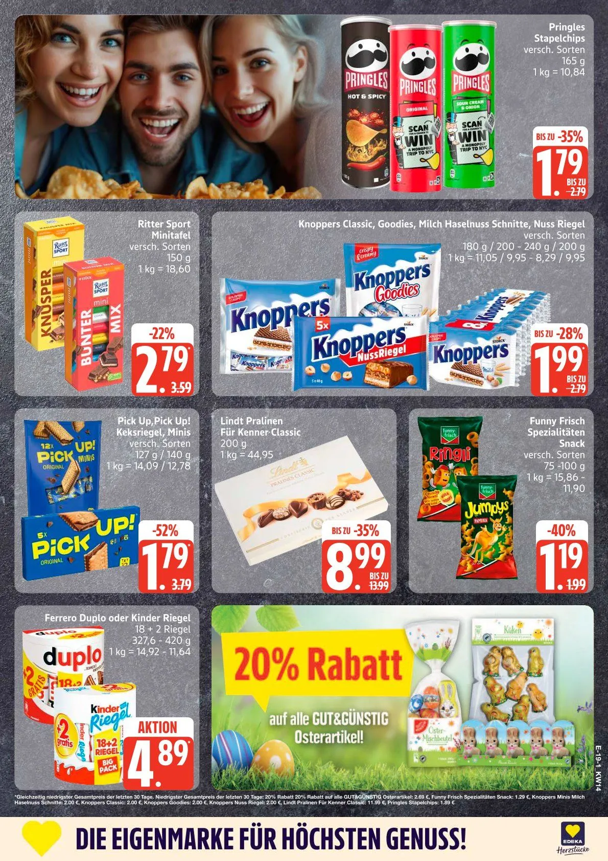 Edeka Angebote von 30. März bis 4. April 2026 - Prospekt seite 22