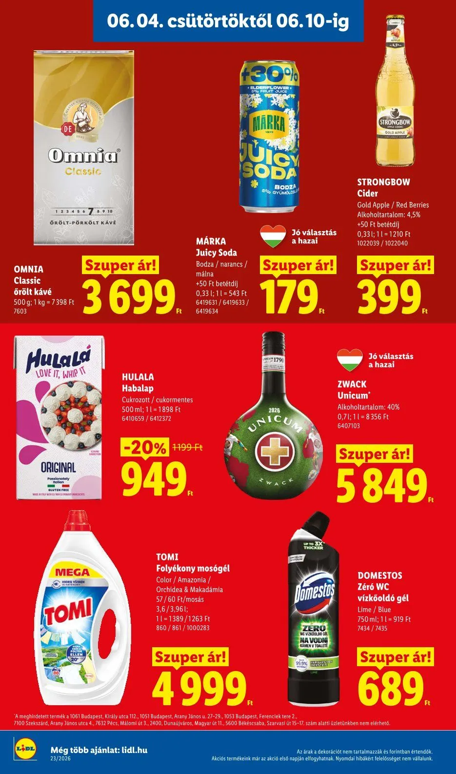 Katalógus Lidl legfrissebb ajánlatai június 4.-tól június 10.-ig 2026. - Oldal 22