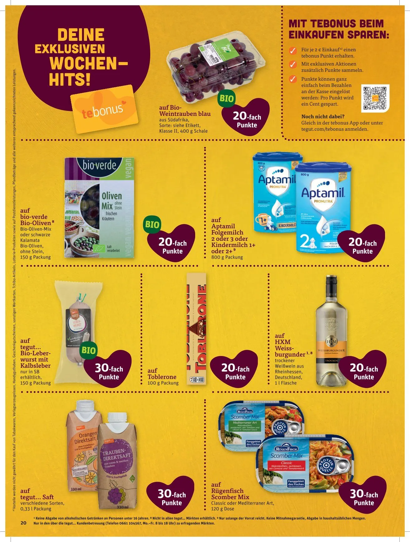 tegut...  Angebote von 16. Januar bis 17. Januar 2026 - Prospekt seite 22