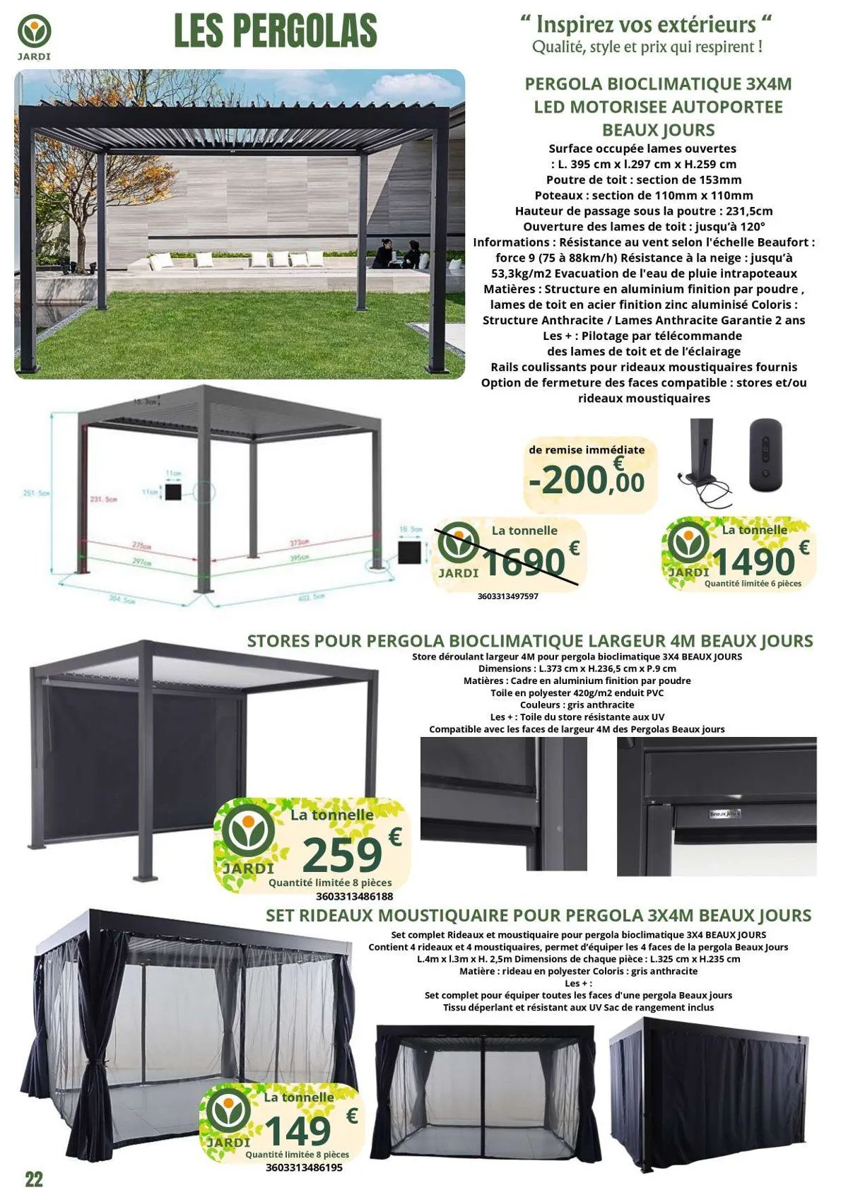 E.Leclerc Brico Catalogue du 22 juin au 27 juin 2026 - Catalogue page 22