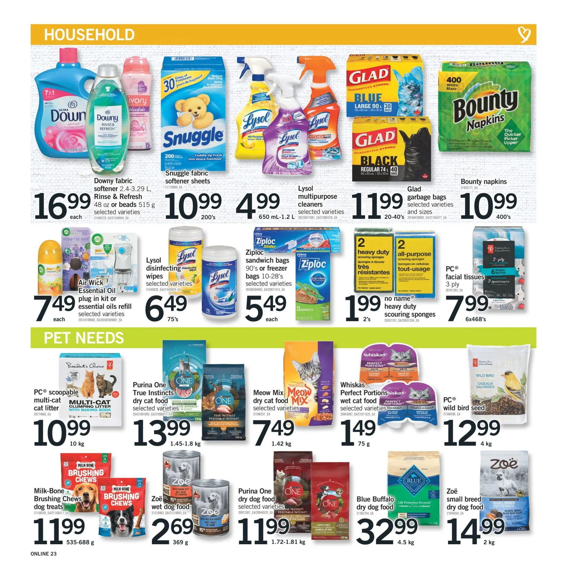 Fortinos Sales from January 9 to January 15 2025 - flyer page 22