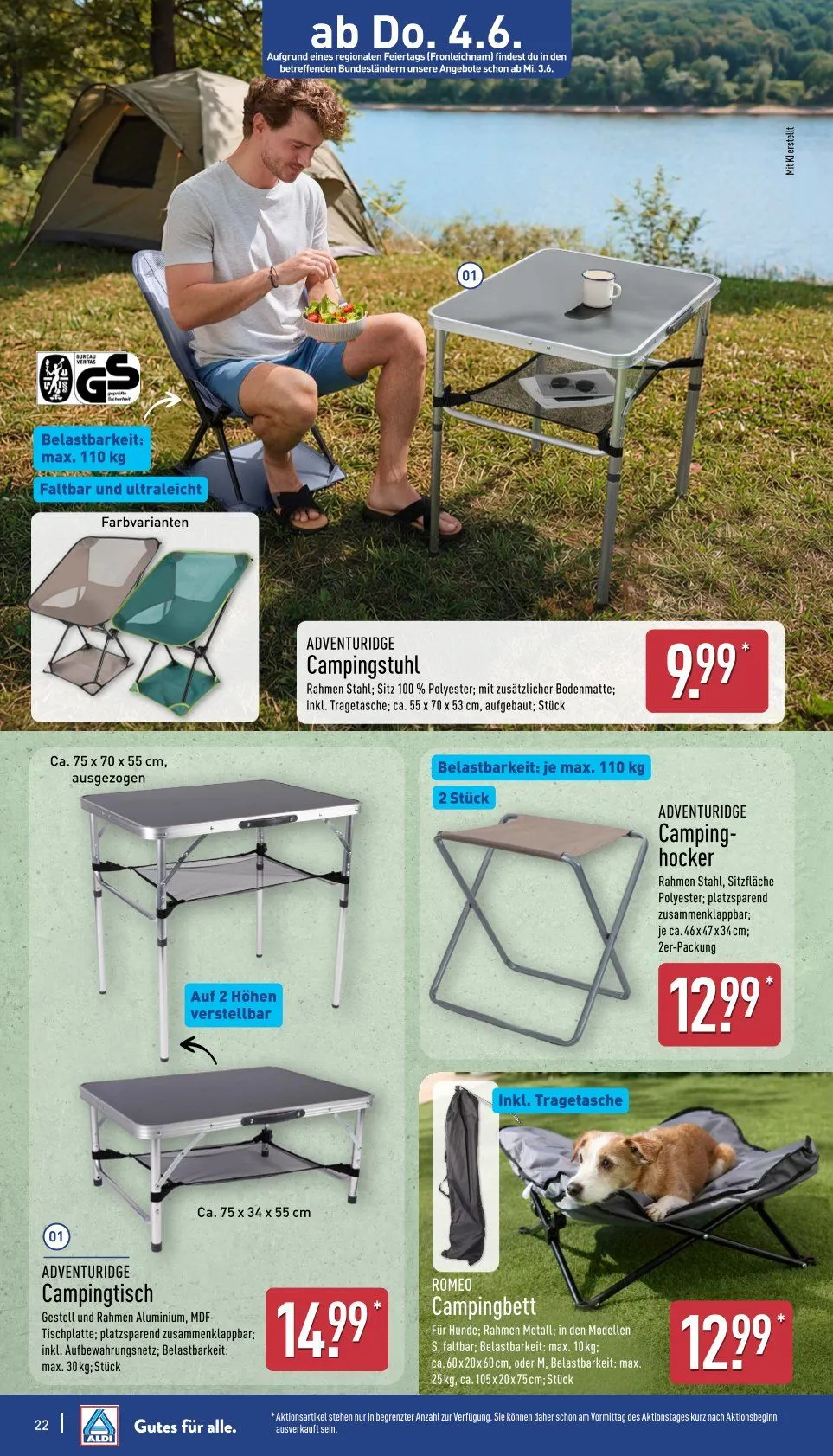 ALDI Nord Prospekte - Aktuelle Angebote von 1. Juni bis 6. Juni 2026 - Prospekt seite 22