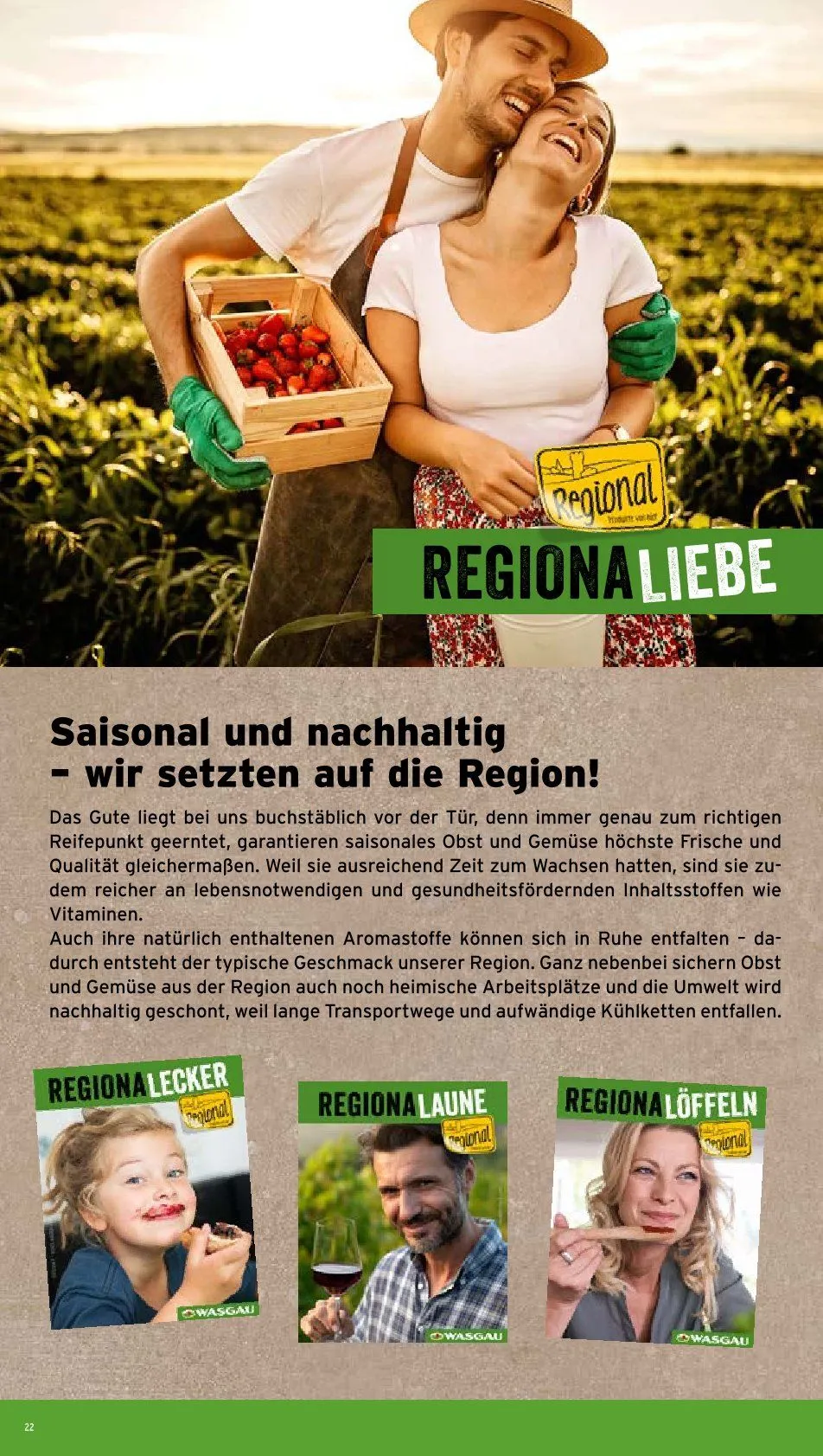 Wasgau Angebote von 11. Mai bis 16. Mai 2026 - Prospekt seite 22