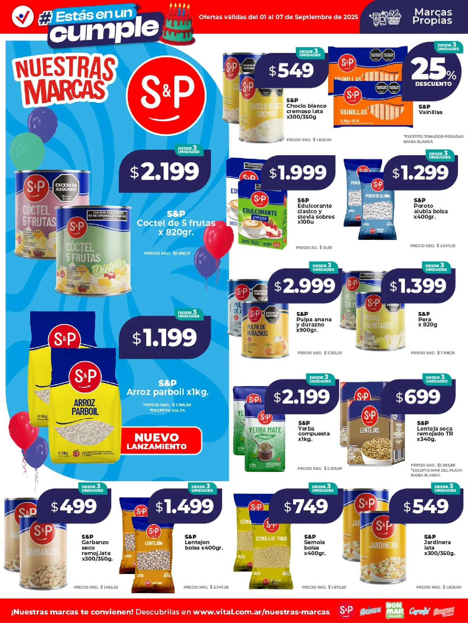 Ofertas de  Vital Ofertas 1 de septiembre al 7 de septiembre 2025 - Página 22 del catálogo