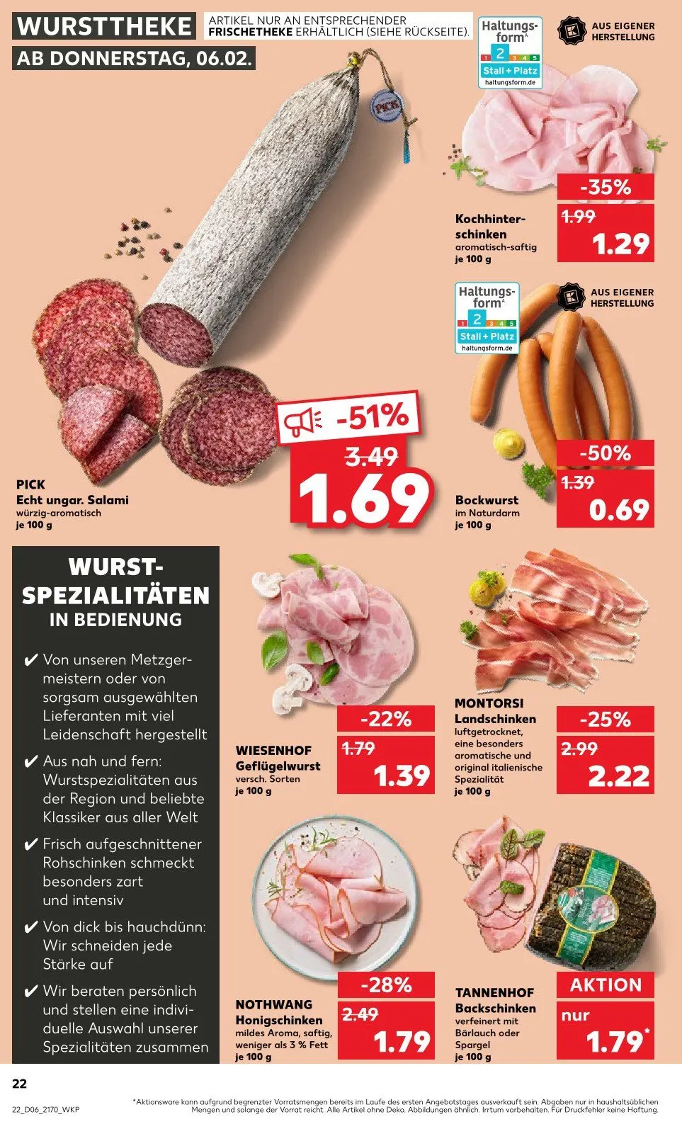 Kaufland Prospekt von 6. Februar bis 12. Februar 2025 - Prospekt seite 22