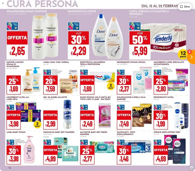  Volantini Pan da 12 febbraio a 22 febbraio di 2026 - Pagina del volantino 22