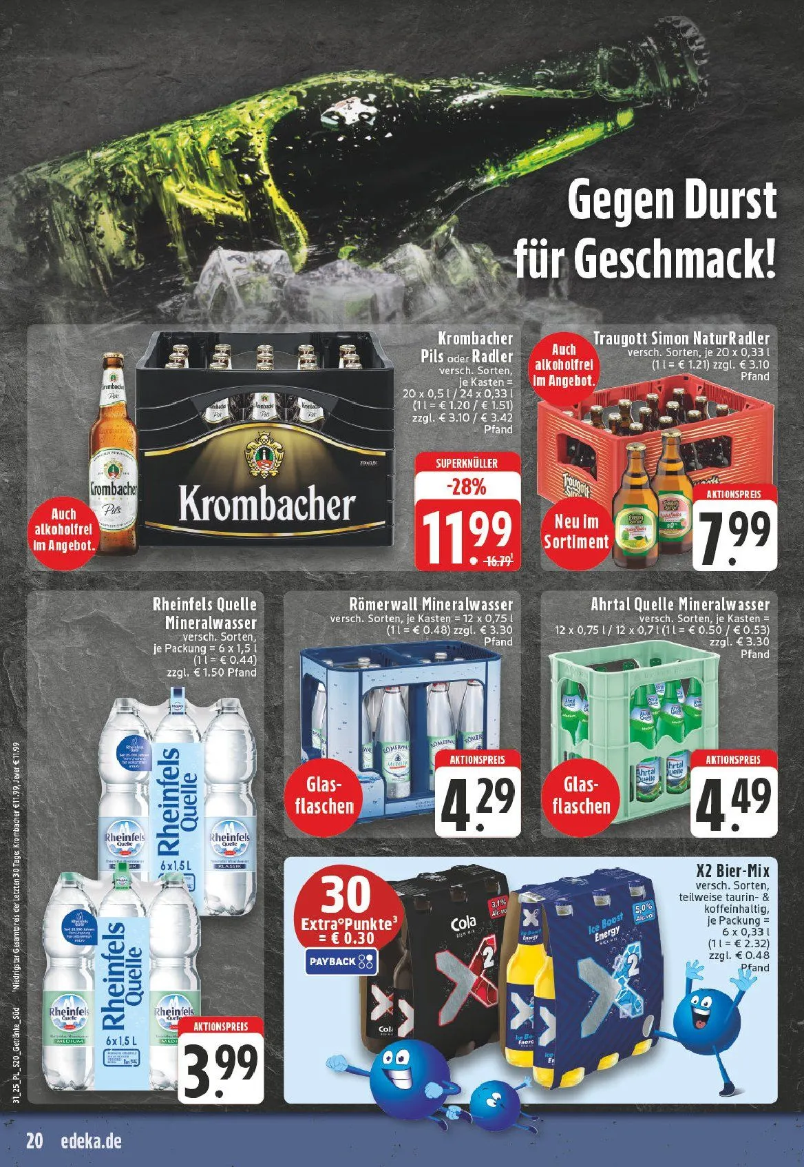 Edeka Prospekte von 28. Juli bis 2. August 2025 - Prospekt seite 22