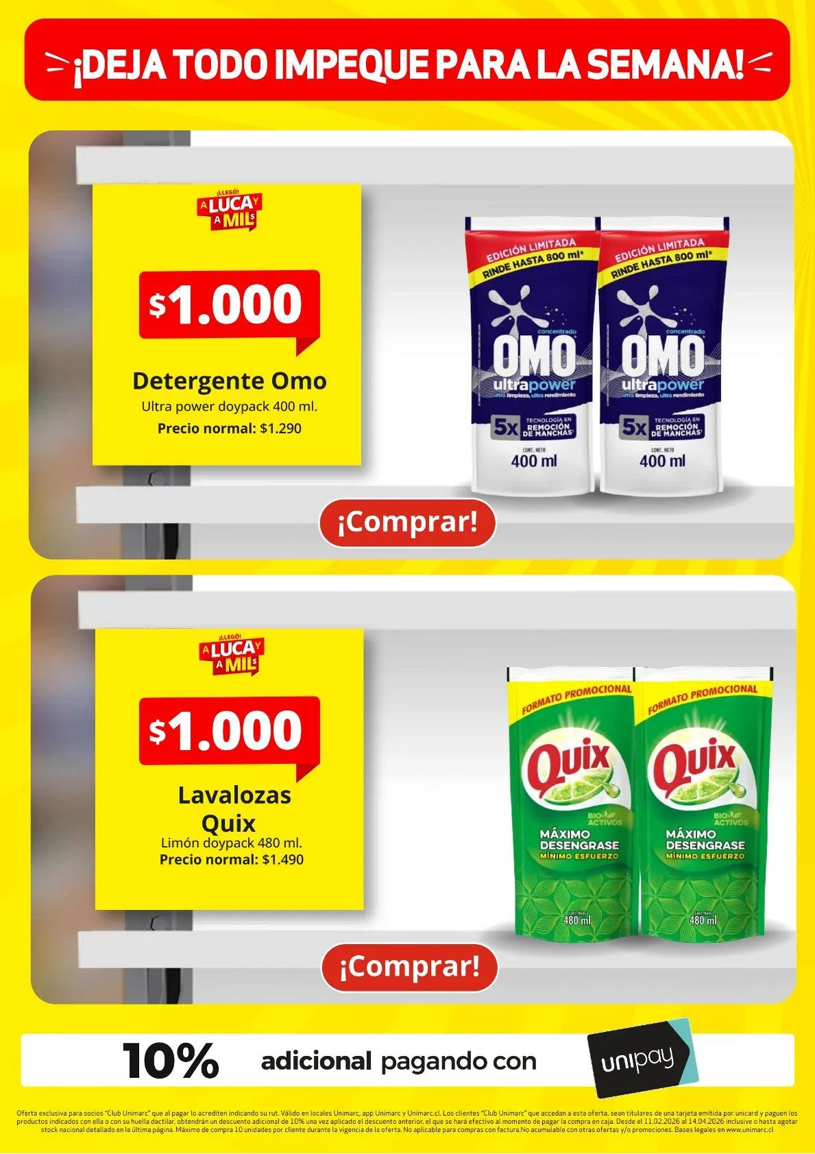 Catálogo de CL - Unimarc 1 de febrero al 31 de marzo 2026 - Página 22