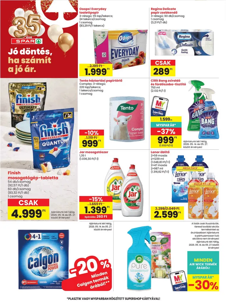Katalógus  SPAR legfrissebb ajánlatai május 14.-tól május 20.-ig 2026. - Oldal 10