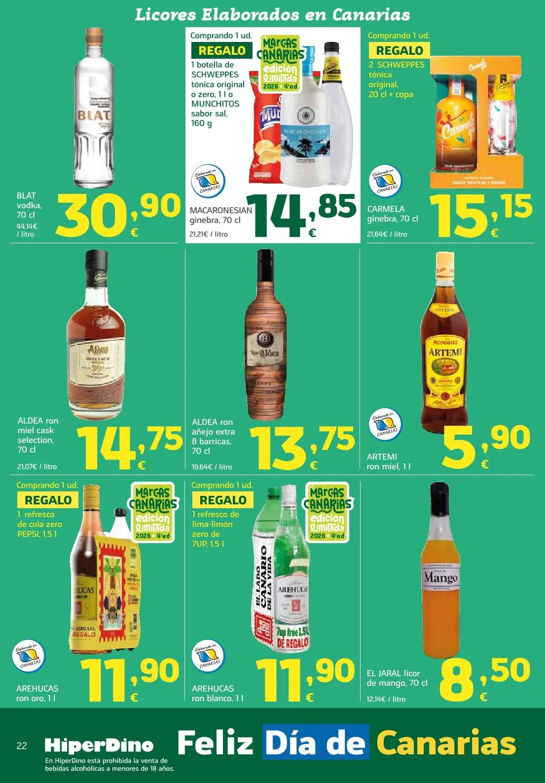 Catálogo de HiperDino Ofertas 25 de mayo al 8 de junio 2026 - Página 22