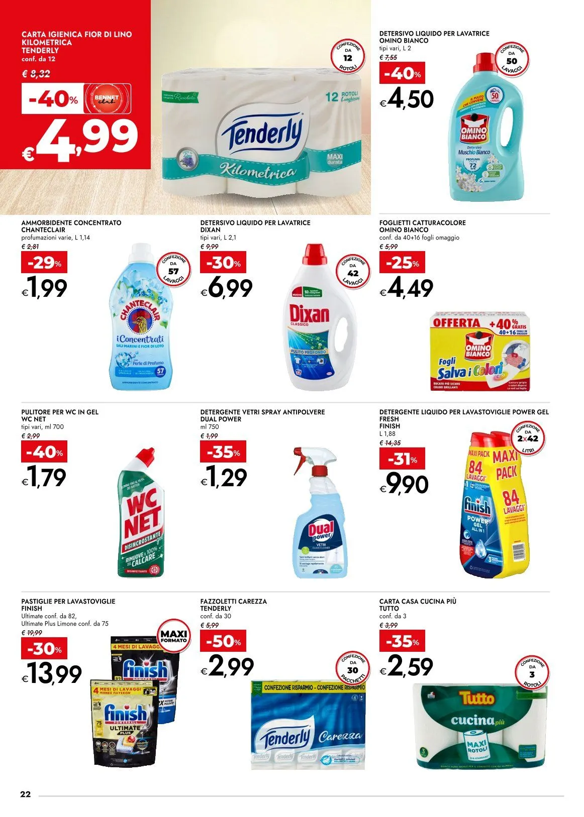 Volantini bennet da 5 febbraio a 18 febbraio di 2026 - Pagina del volantino 22
