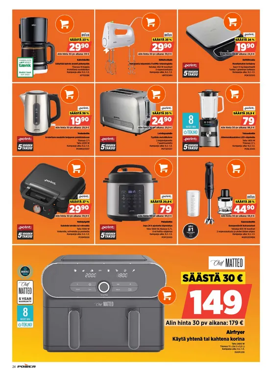 Power voimassa alkaen 20. helmikuuta - 25. helmikuuta 2026 - Tarjouslehti sivu 22