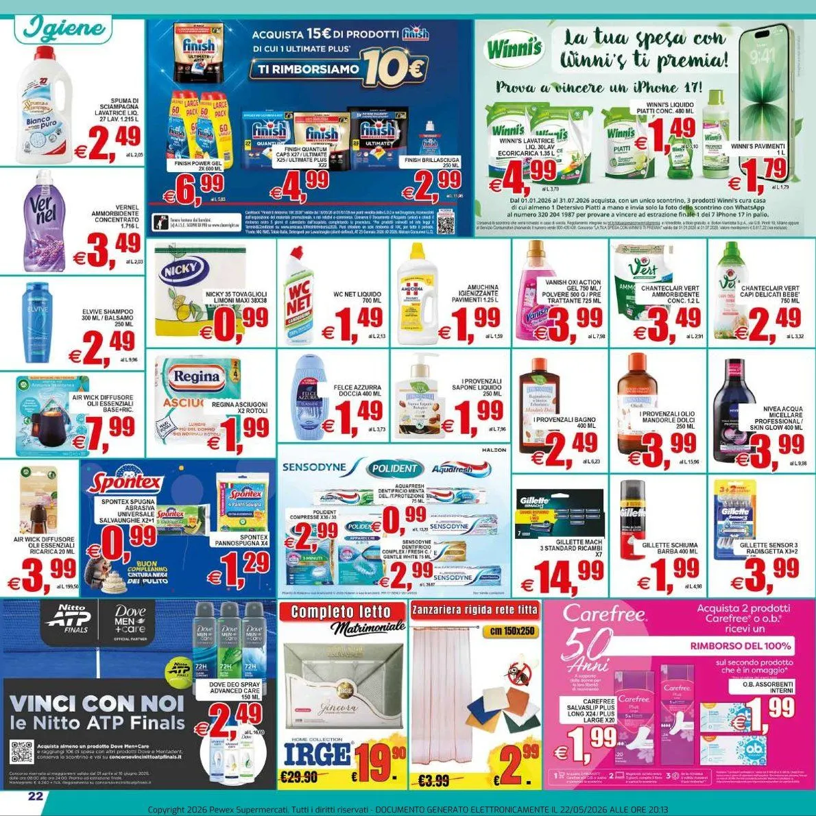 Volantini Pewex da 20 maggio a 28 maggio di 2026 - Pagina del volantino 22