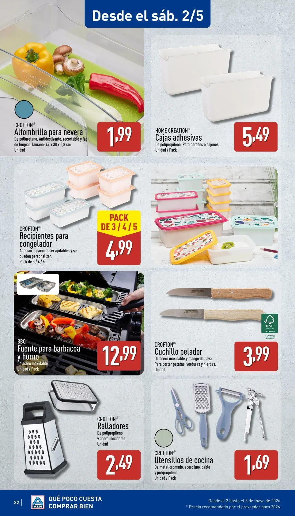 Catalogues ALDI du 4 mai au 10 mai 2026 - Catalogue page 22