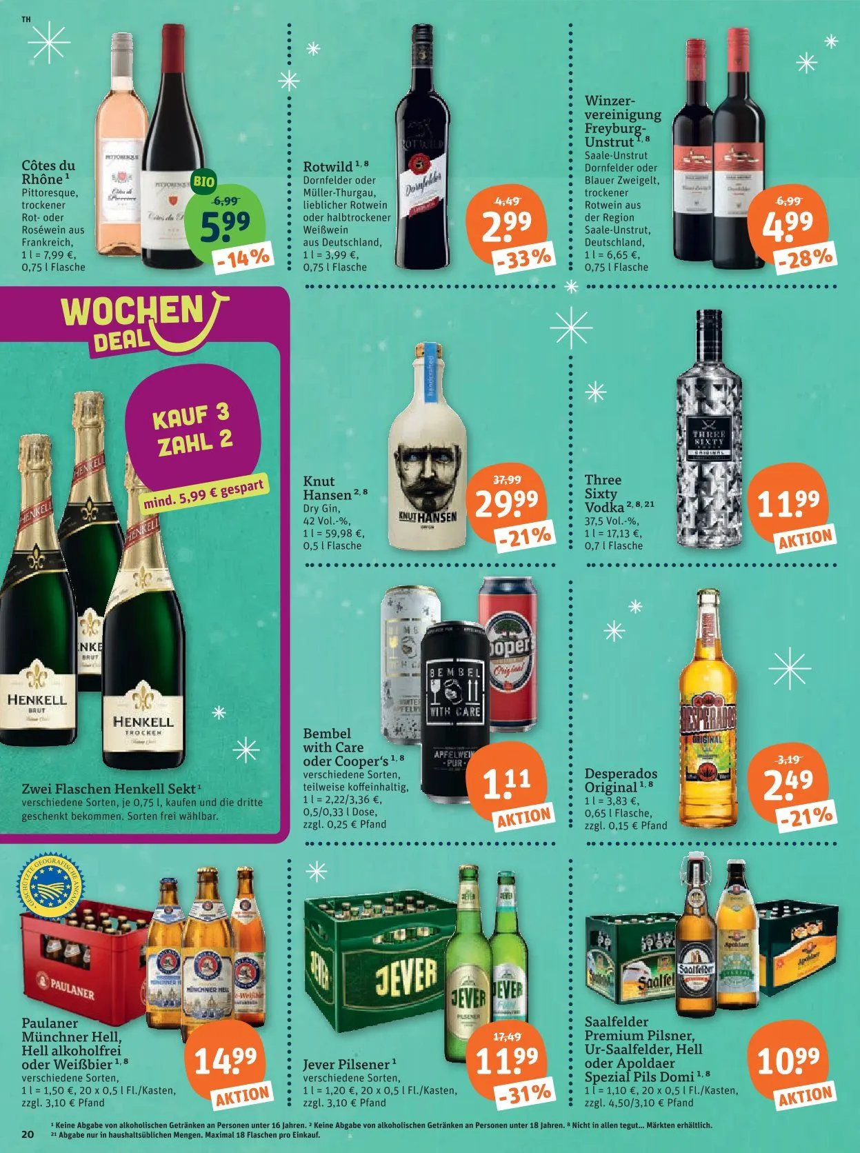 tegut... Sales von 15. Dezember bis 20. Dezember 2025 - Prospekt seite 22