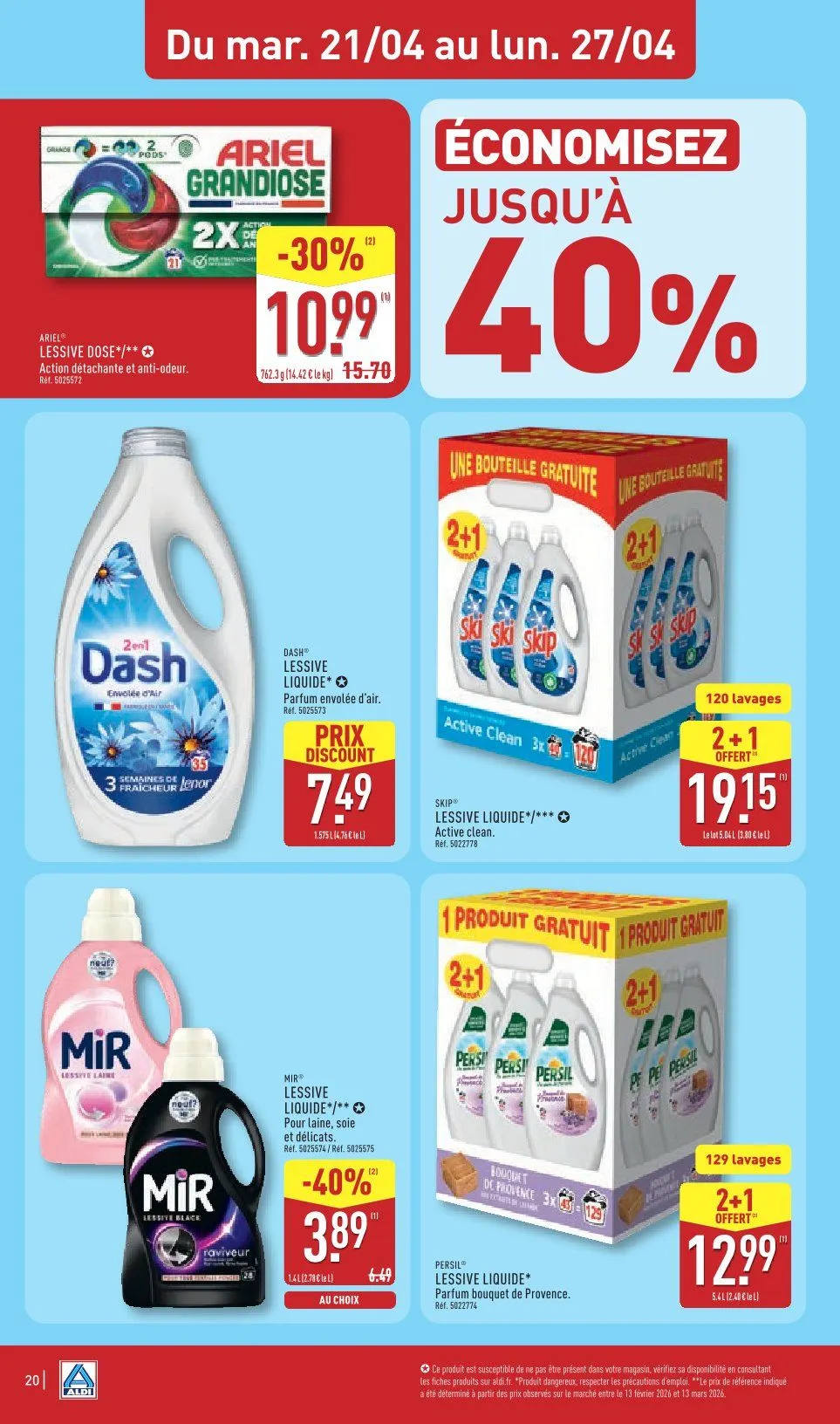 ALDI Catlogue du 21 avril au 27 avril 2026 - Catalogue page 22