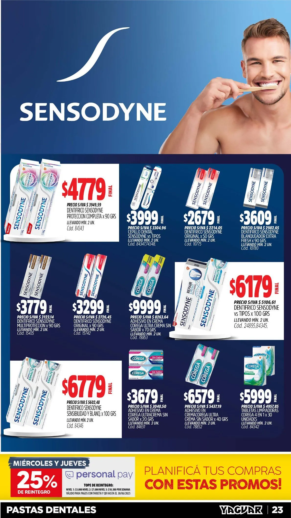 Ofertas de Yaguar Ofertas 30 de junio al 7 de julio 2025 - Página 22 del catálogo