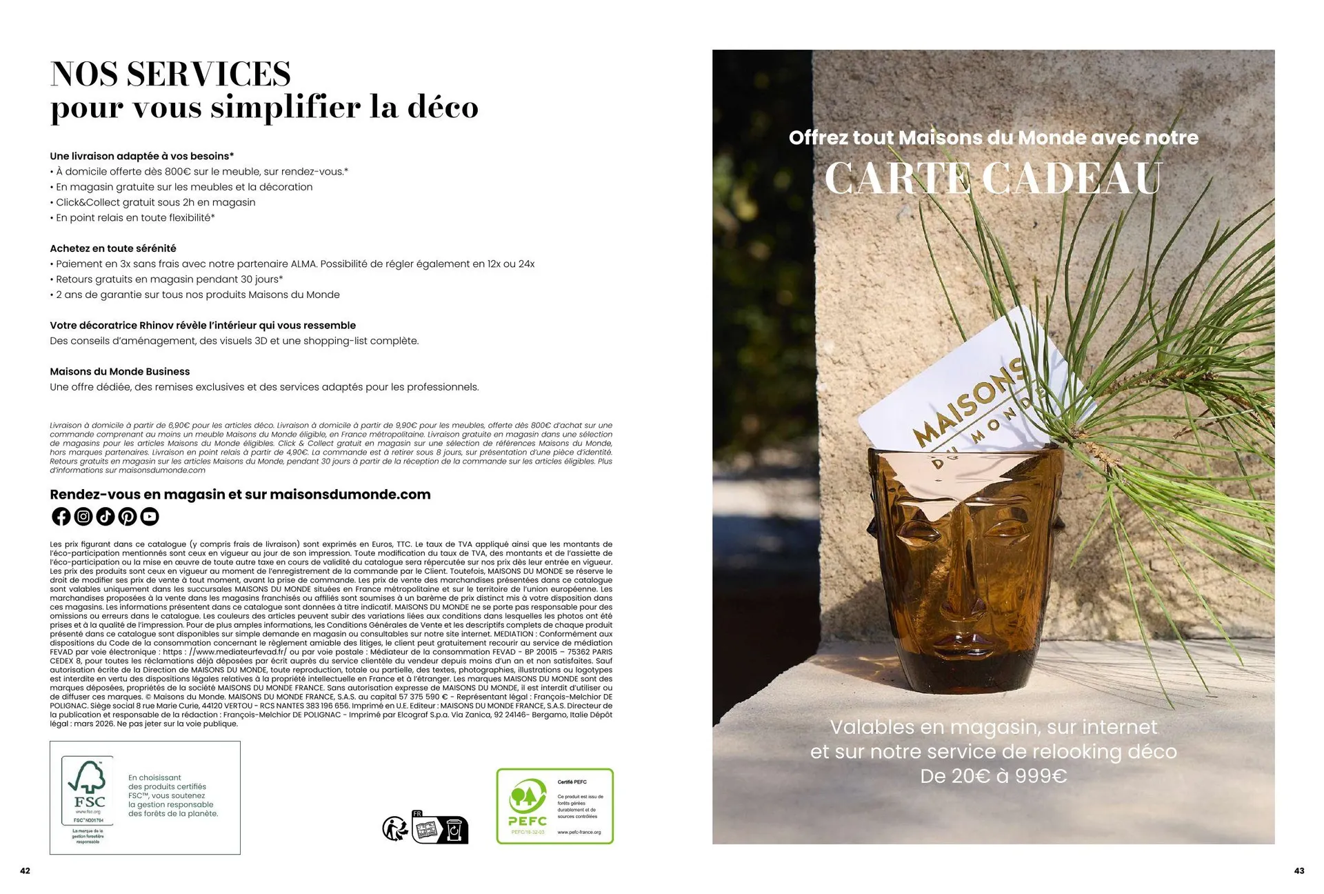 Catalogues Maisons du Monde du 14 avril au 31 mai 2026 - Catalogue page 22