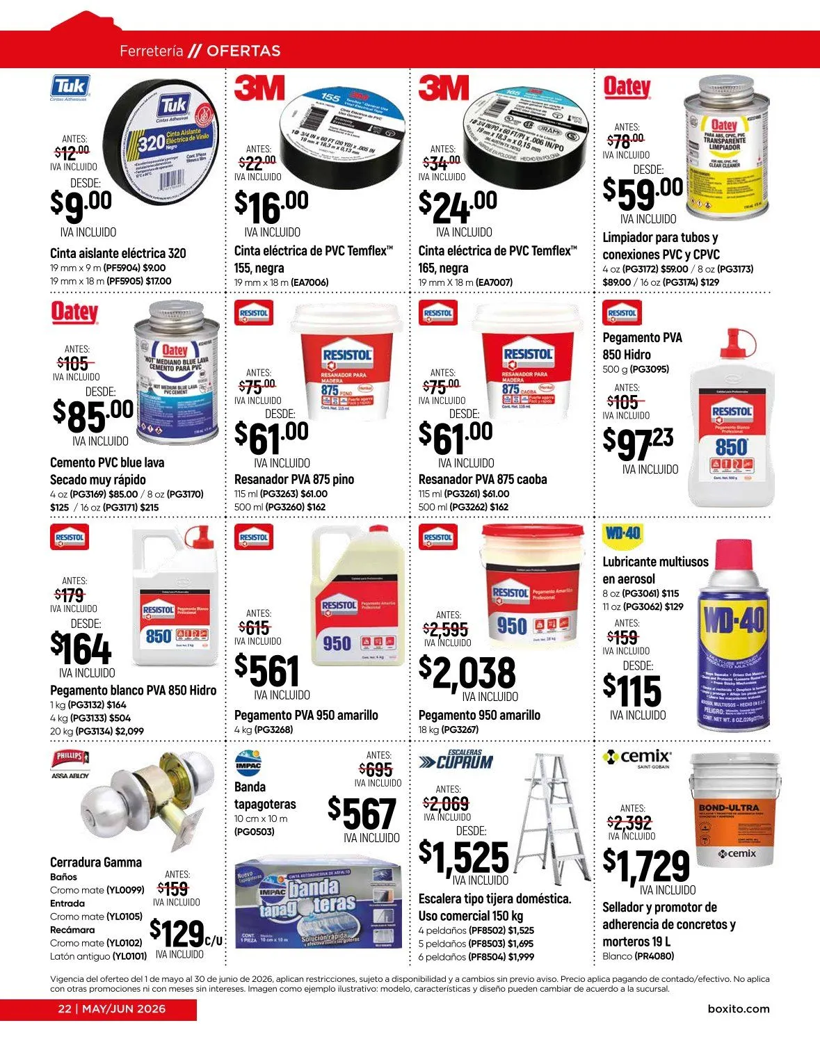 Catálogo de Ofertas 1 de mayo al 30 de junio 2026 - Pagina 22