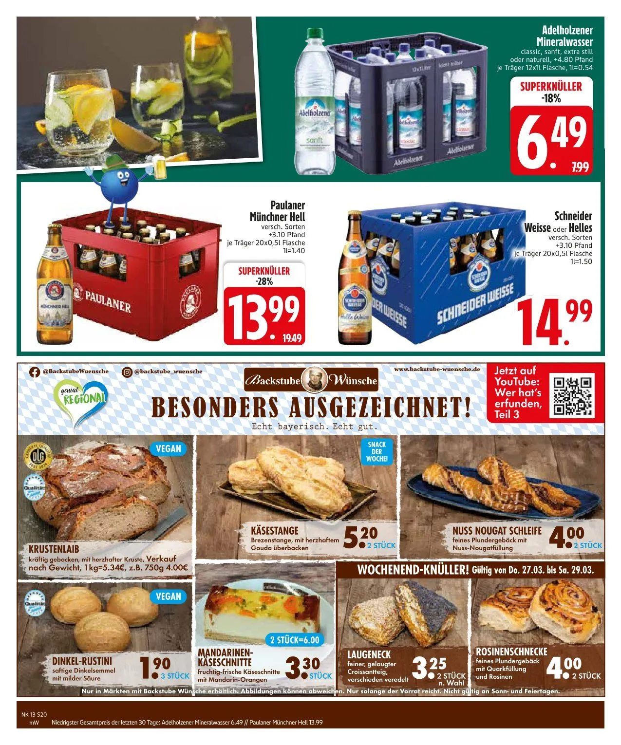 Edeka Prospekt von 25. März bis 29. März 2025 - Prospekt seite 22