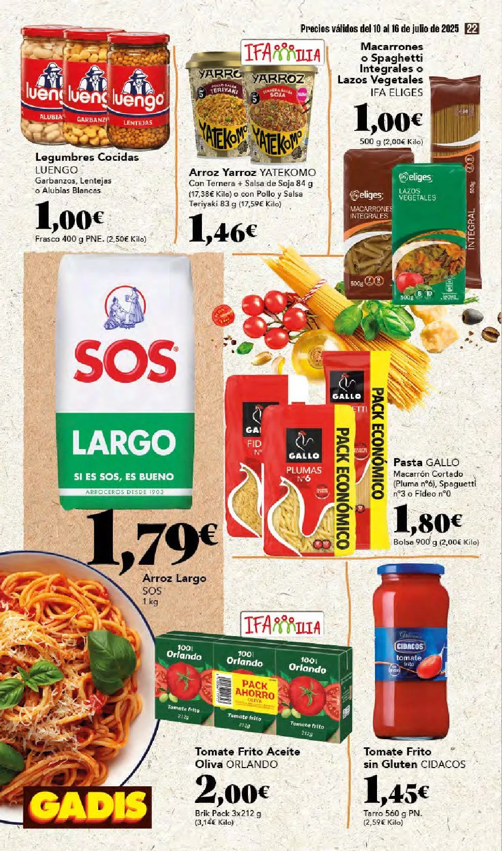 Catálogo de Catálogos de Gadis - Últimas ofertas 10 de julio al 16 de julio 2025 - Página 23