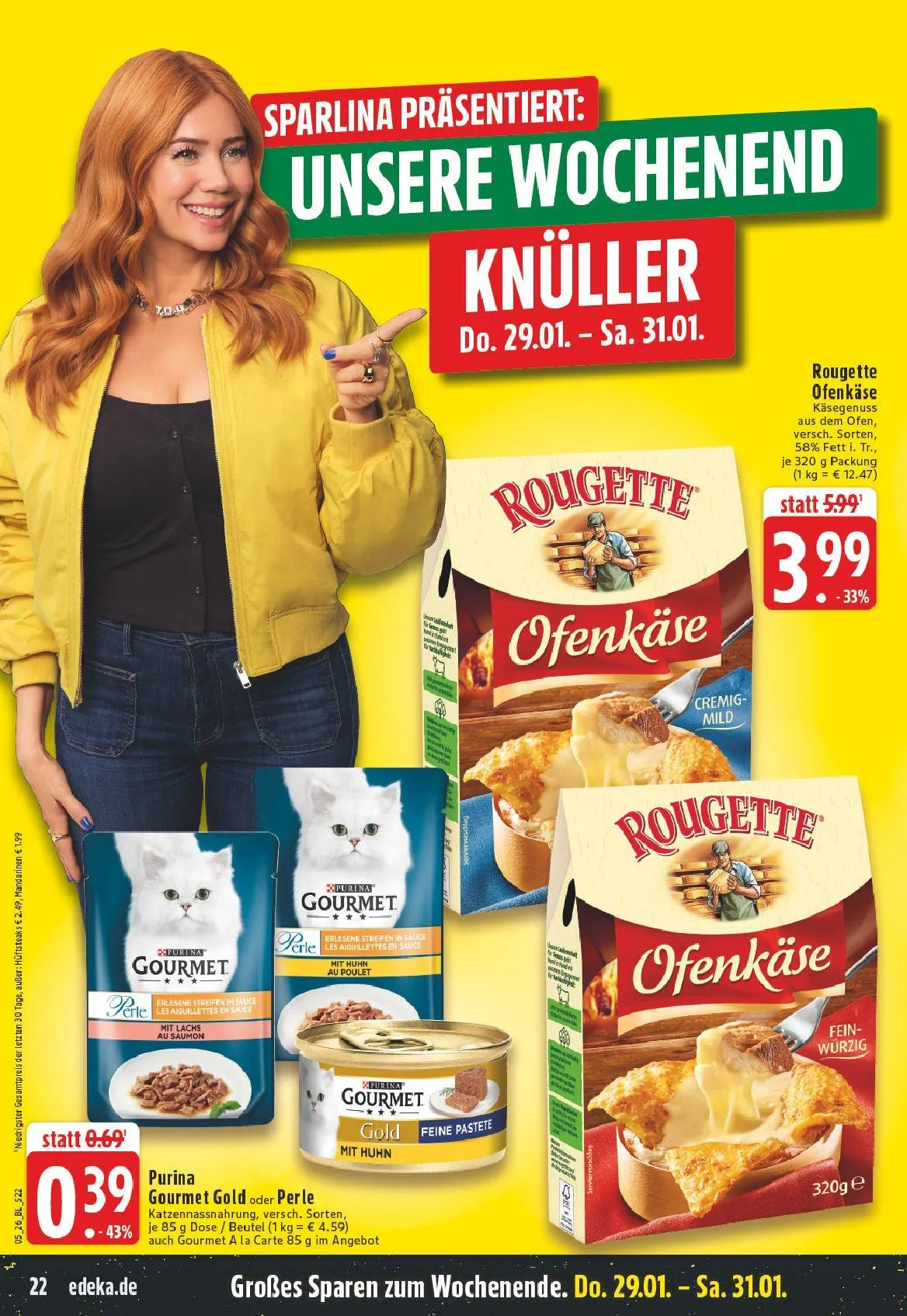 Edeka Angebote von 25. Januar bis 30. Januar 2026 - Prospekt seite 22