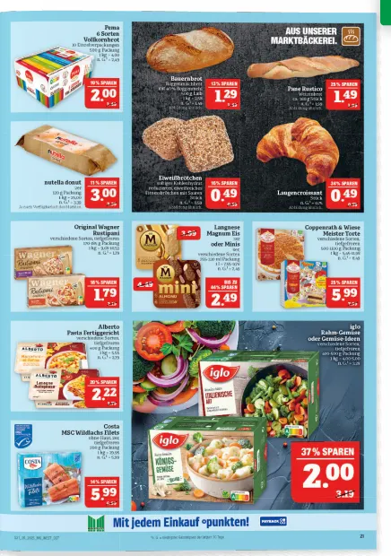 Aktueller Prospekt von MARKTKAUF von 22. Juni bis 28. Juni 2025 - Prospekt seite 21