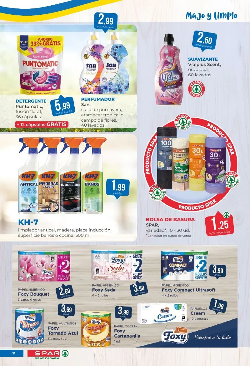Catálogo de SPAR Gran Canaria Ofertas 15 de mayo al 28 de mayo 2026 - Página 21