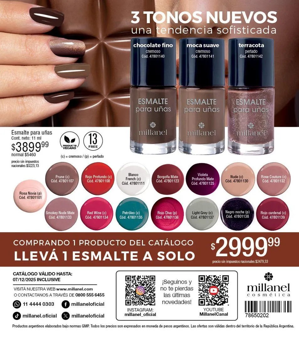 Ofertas de Millanel Ofertas 10 de noviembre al 7 de diciembre 2025 - Página 222 del catálogo