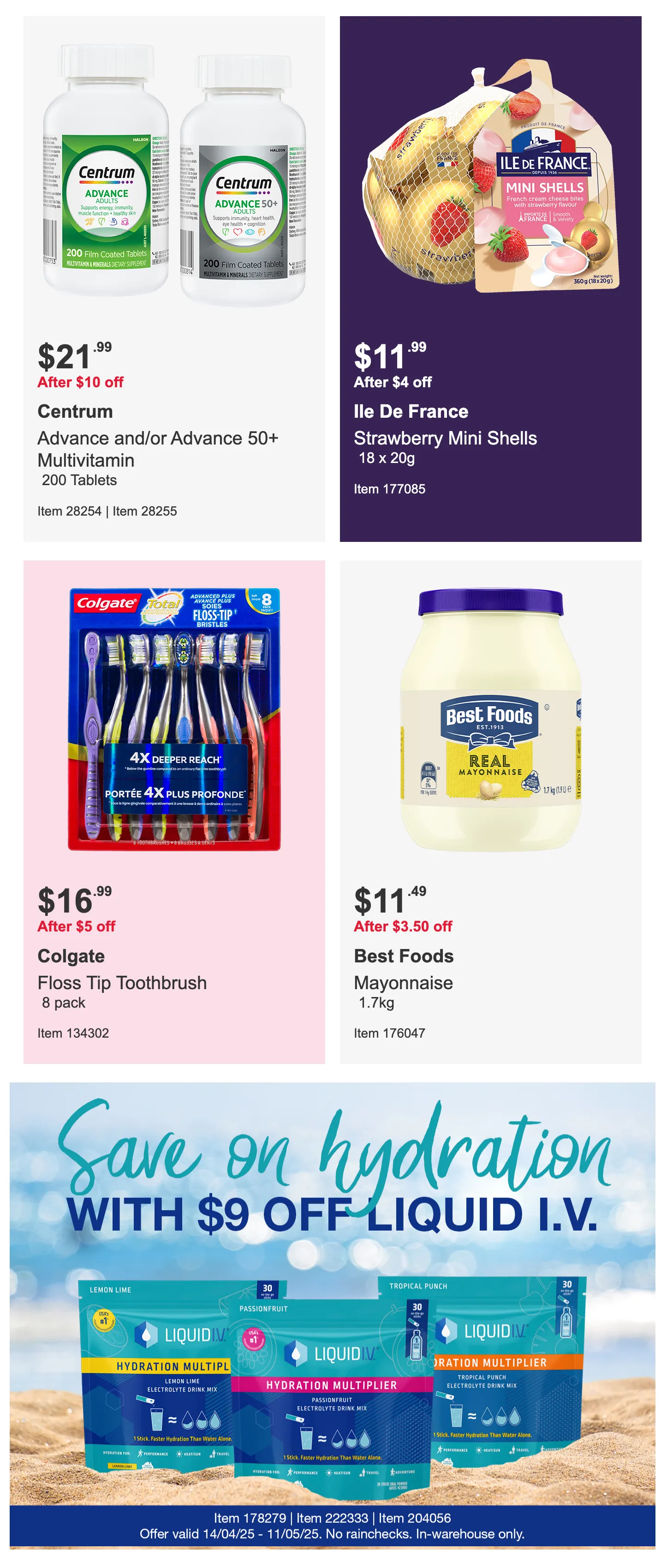 Savings - Catalogue valid from 14 April to 11 May 2025 - page 2