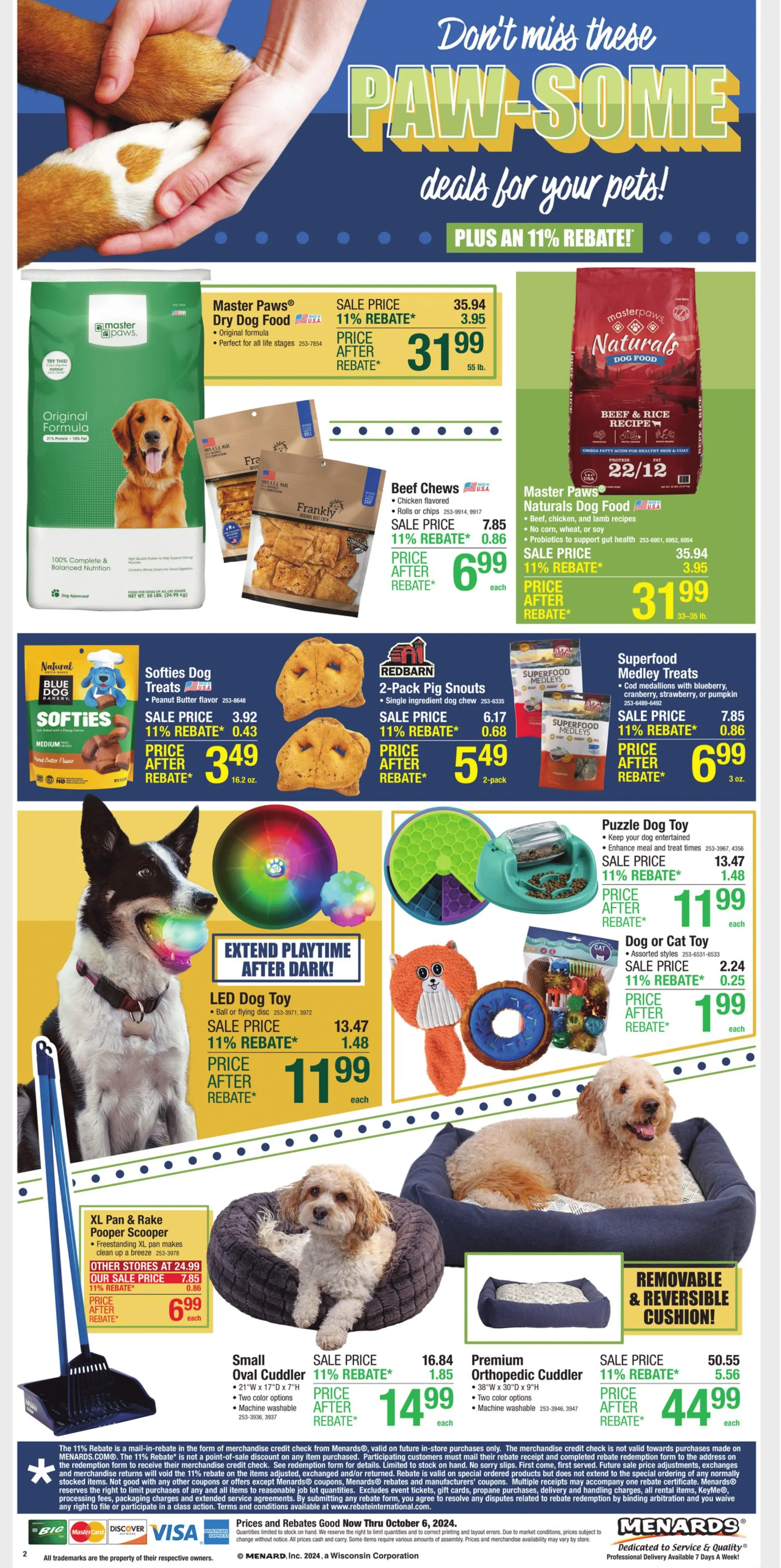Weekly ad Menards sales from September 25 to October 6 2024 - Page 2