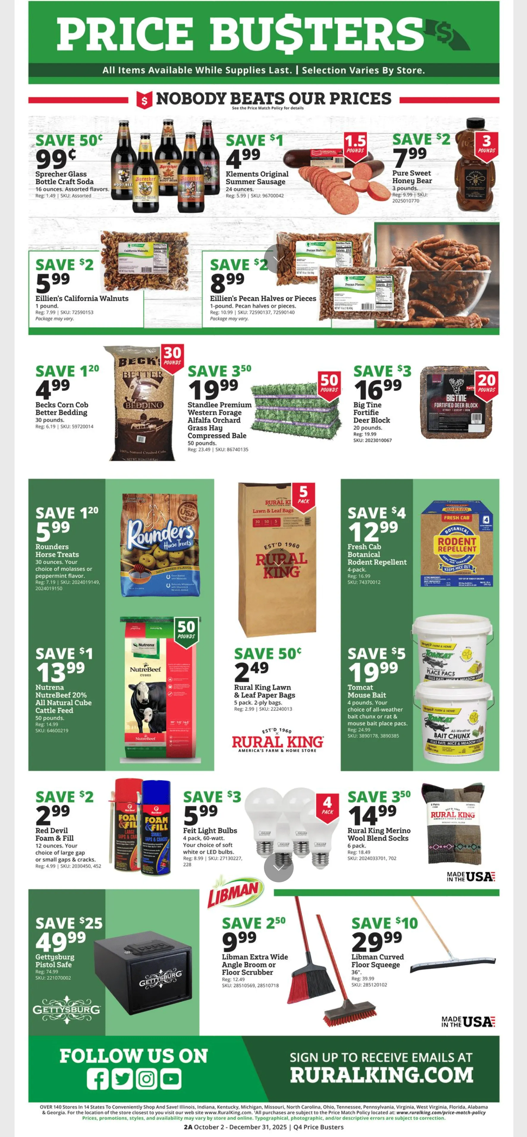 Weekly ad Circular from October 2 to December 31 2025 - Page 2