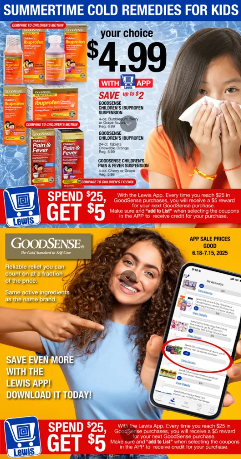 Lewis Deals from 18 June to 15 July 2025 - Catalogue Page 2