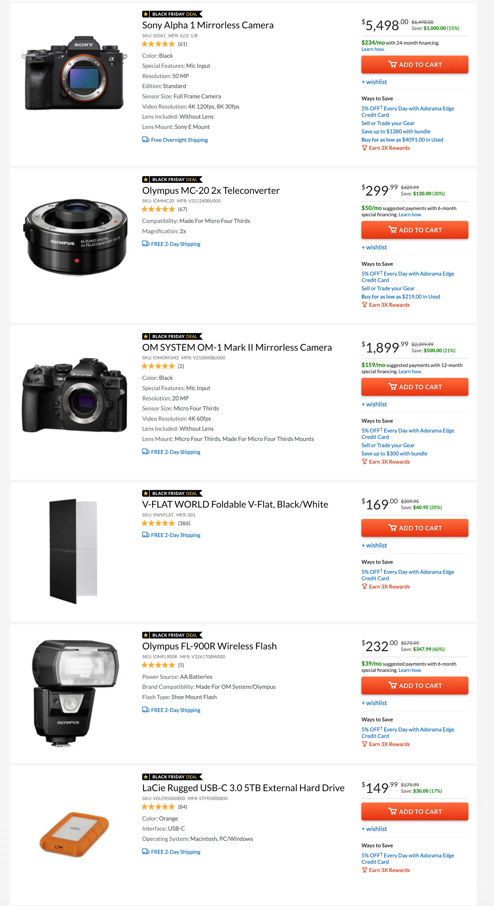 Weekly ad Sconti Black Friday from November 21 to November 30 2024 - Page 2