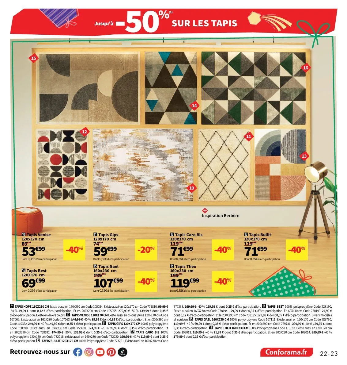 Catalogues Conforama du 28 octobre au 25 décembre 2025 - Catalogue page 23