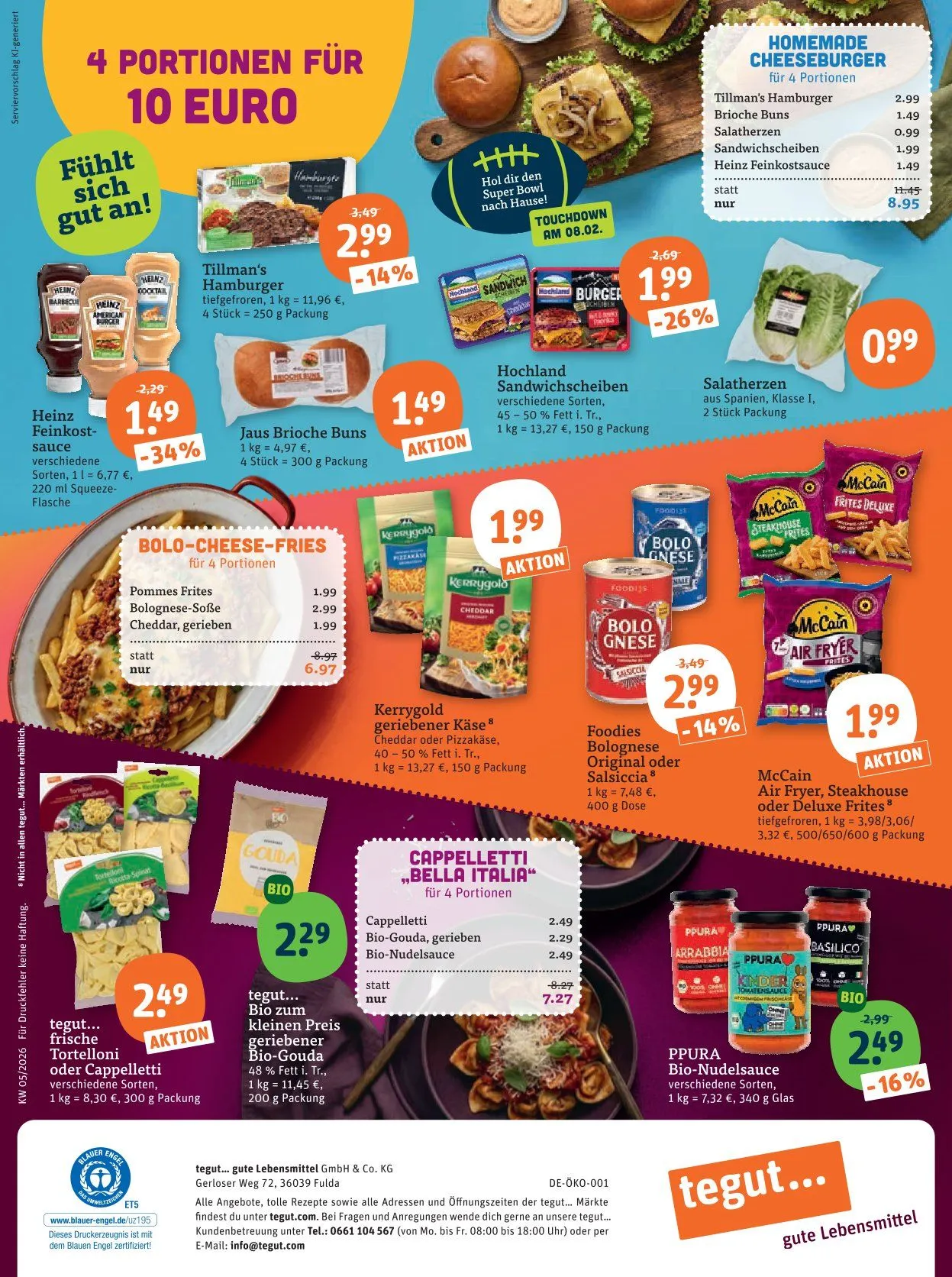 Prospekt tegut... von 30. Januar bis 31. Januar 2026 - Prospekt seite 23