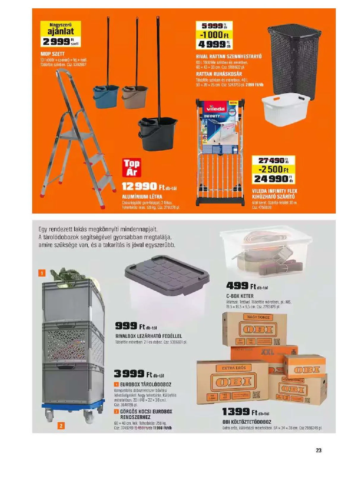 Katalógus OBI december 29.-tól január 1.-ig 2026. - Oldal 23
