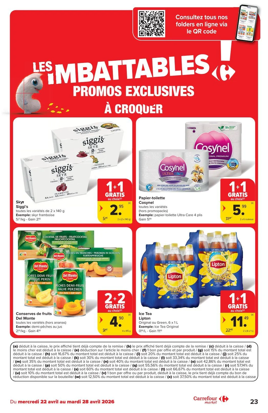 Carrefour folders van 22 april tot 28 april 2026 - folder pagina 23