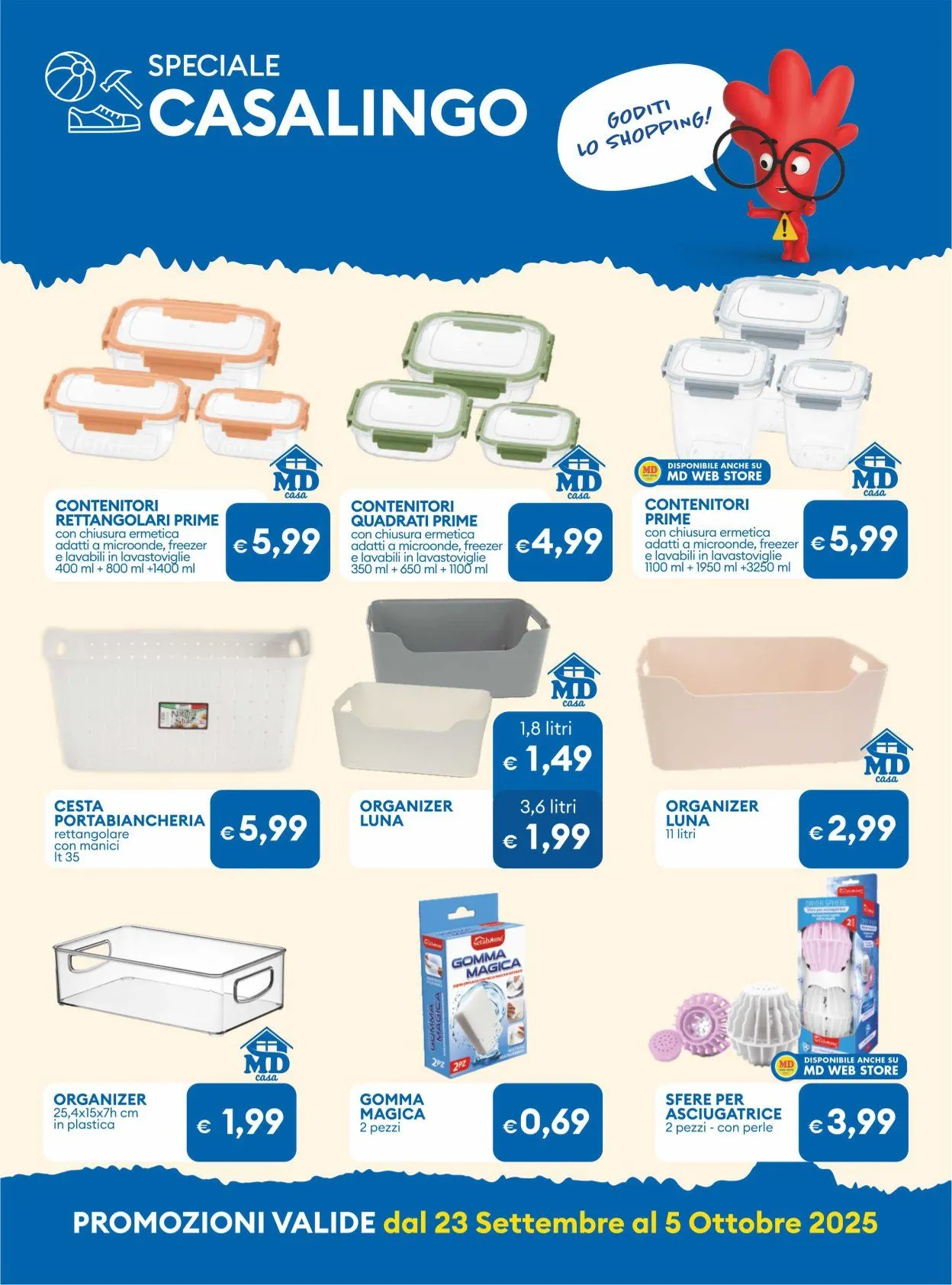 MD Discount Volantino da 23 settembre a 5 ottobre di 2025 - Pagina del volantino 23
