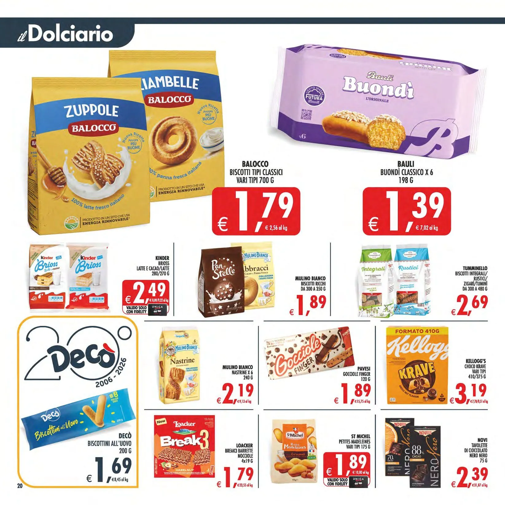 Volantini Deco Supermercati da 17 marzo a 26 marzo di 2026 - Pagina del volantino 23