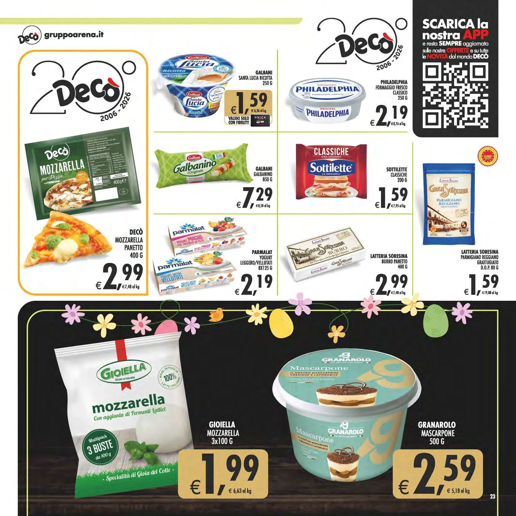  Volantini Deco Supermercati da 27 marzo a 7 aprile di 2026 - Pagina del volantino 23