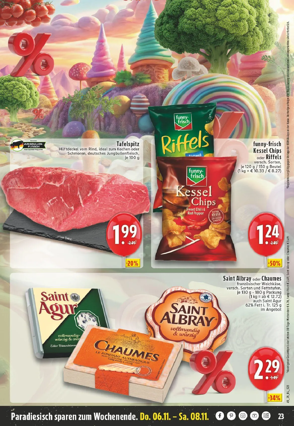 Edeka Prospekte von 3. November bis 8. November 2025 - Prospekt seite 23