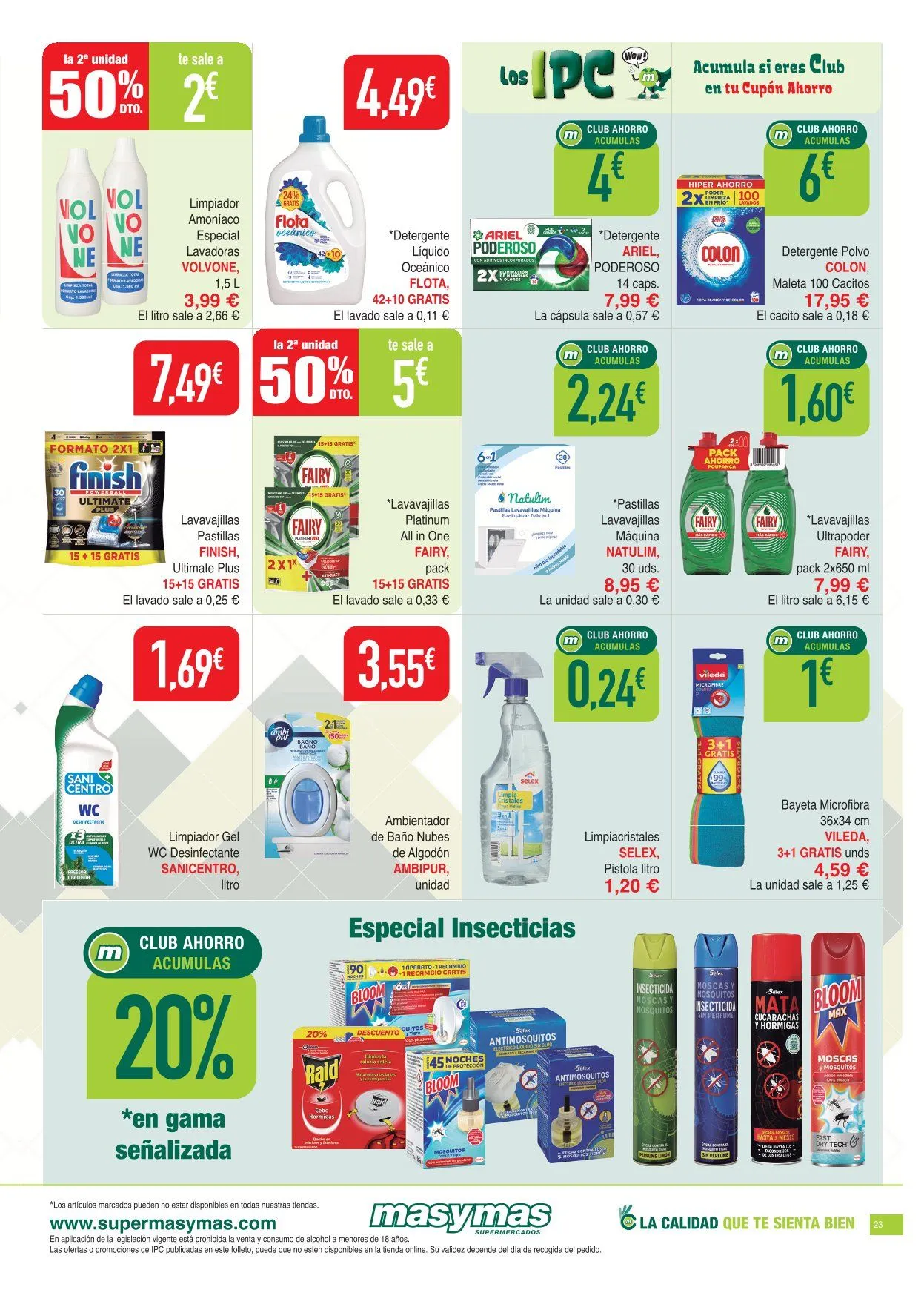 Catálogo de Supermercados masymas Ofertas 28 de mayo al 24 de junio 2026 - Página 23