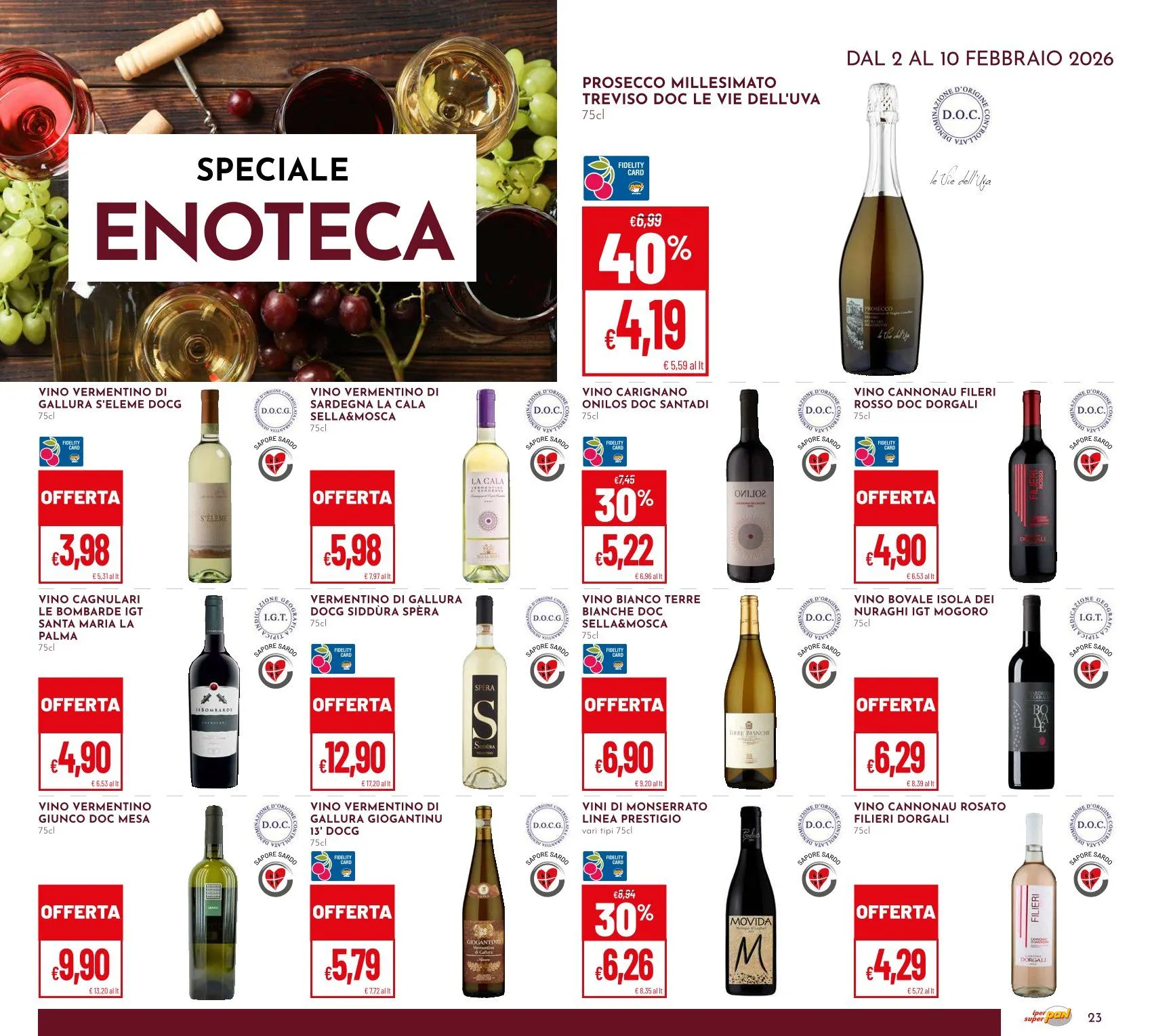 Volantini Pan da 2 febbraio a 10 febbraio di 2026 - Pagina del volantino 23