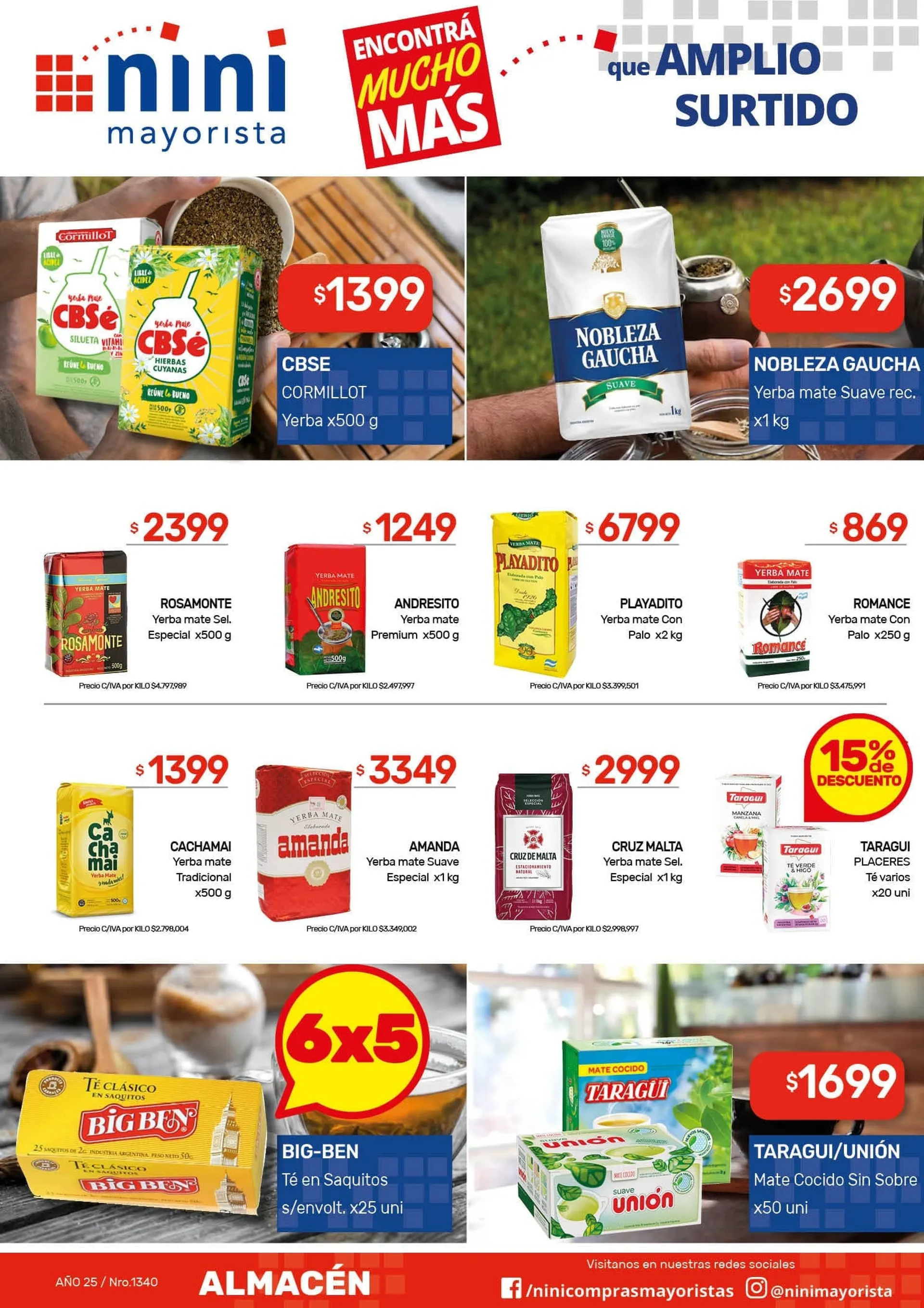 Ofertas de Nini Mayorista Ofertas 29 de diciembre al 4 de enero 2026 - Página 23 del catálogo